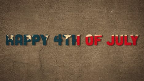 Animation-of-a-text-Happy-4th-of-July-made-of-U.S.-flag-waving-on-grey-background