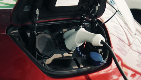 carga de un vehículo eléctrico