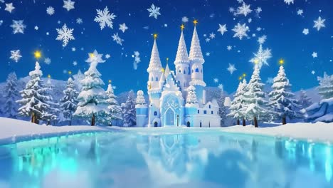 enchanted winter castle