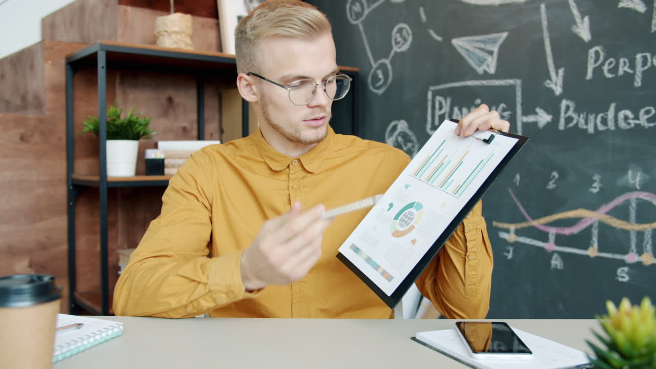 Business Presentation or Online Meeting