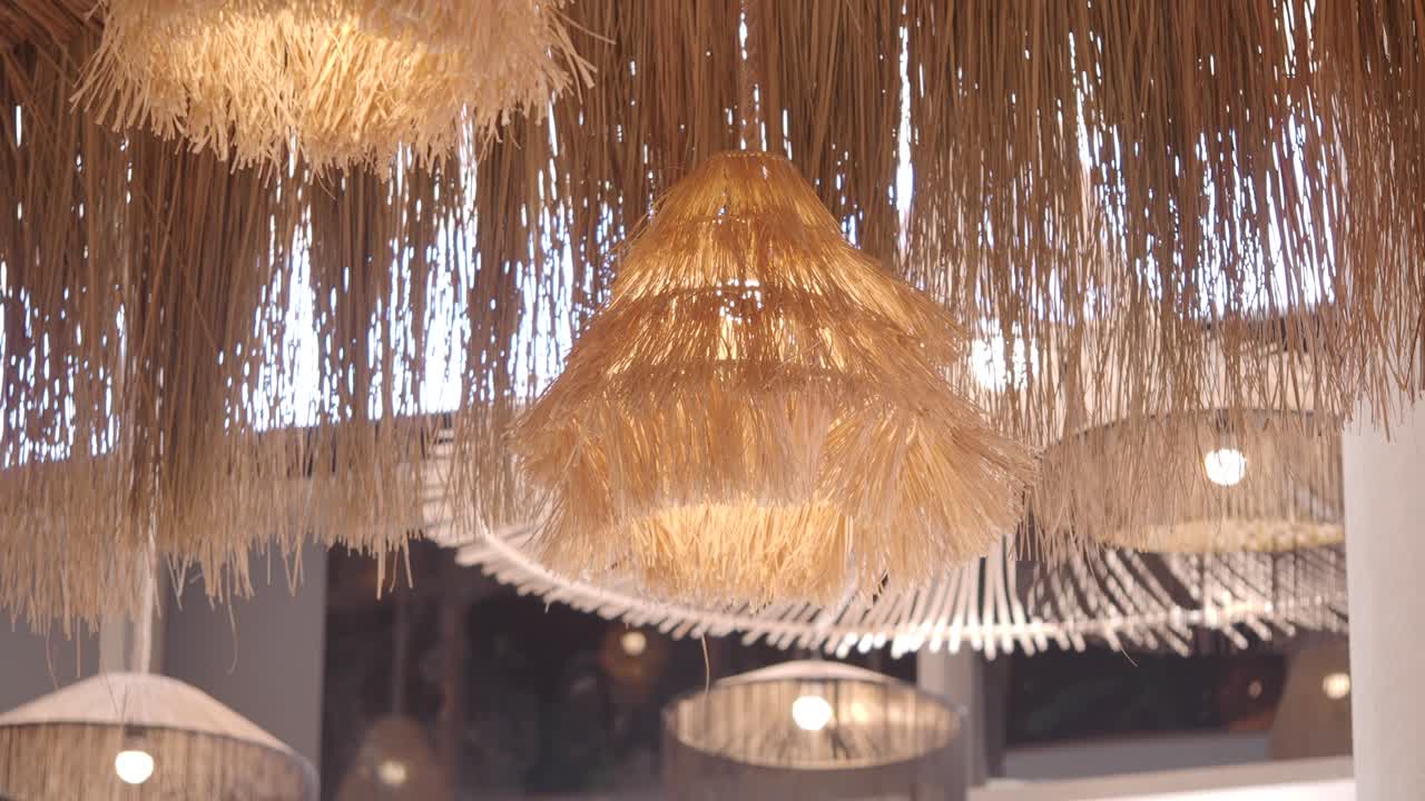 Straw Lamps