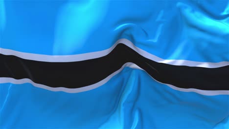 bandera de la república de botswana