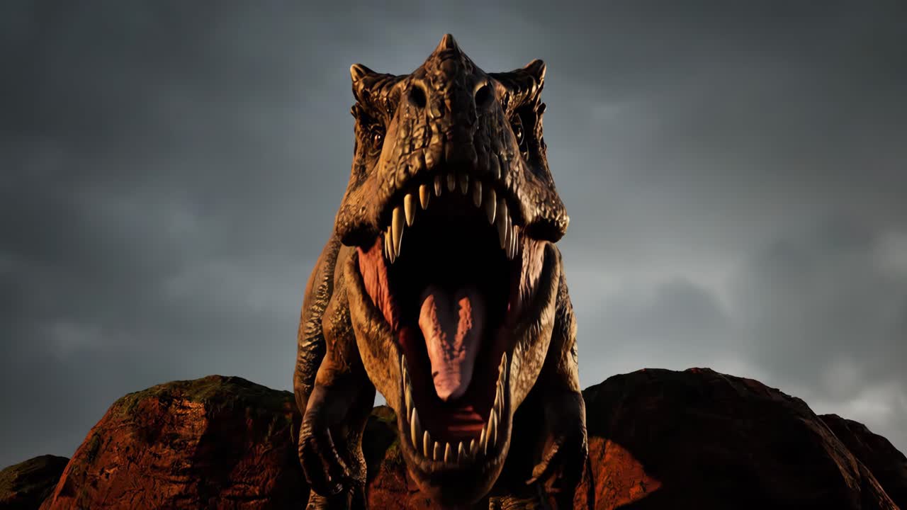 Tyrannosaurus Rex Roaring