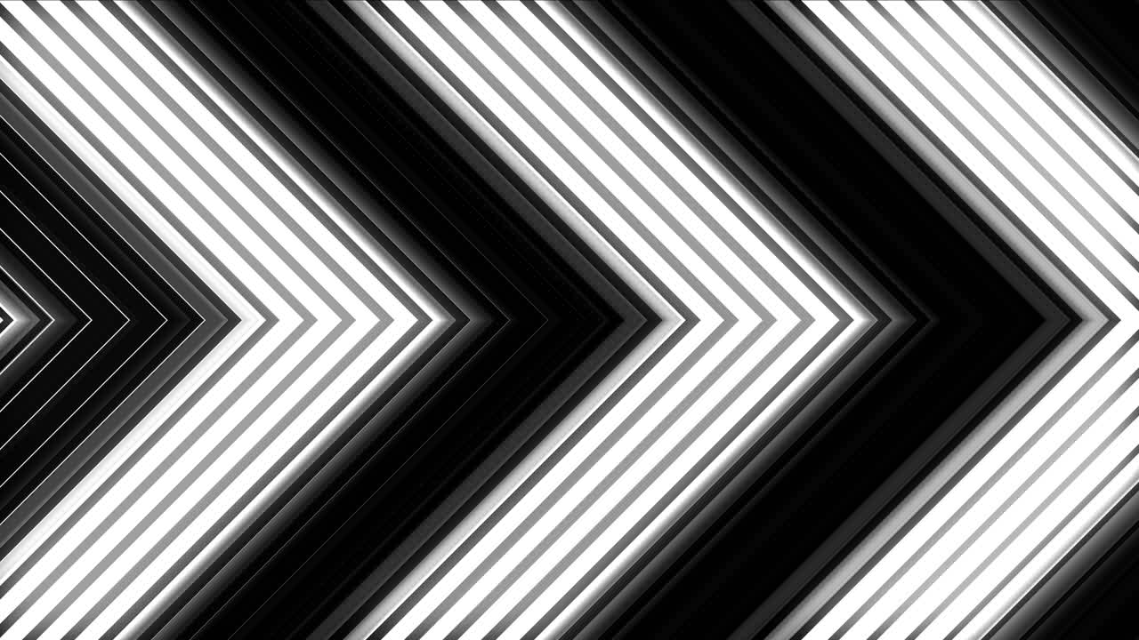 Abstract Black and White Arrows Background