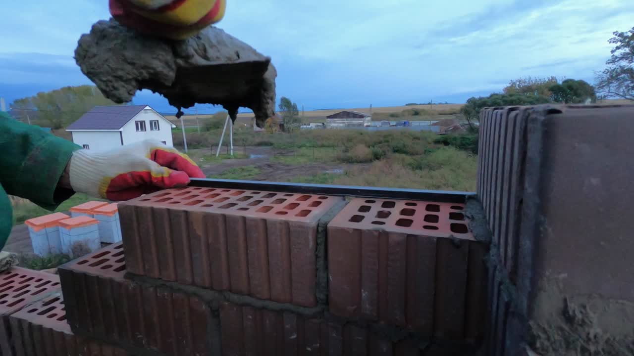 진행 중인 벽돌