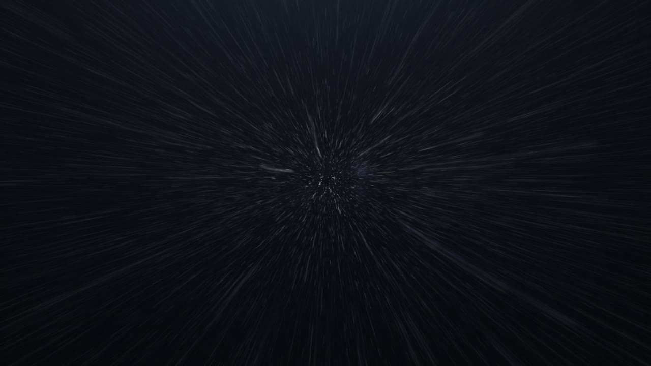 우주를 통해 날아가는 워프 속도, pov, 별빛 하늘, 성운 별자리, 반 ⁇ 이는 별, 우주선 속도