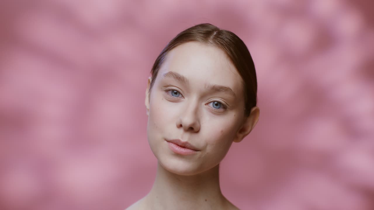 retrato de una mujer con belleza natural