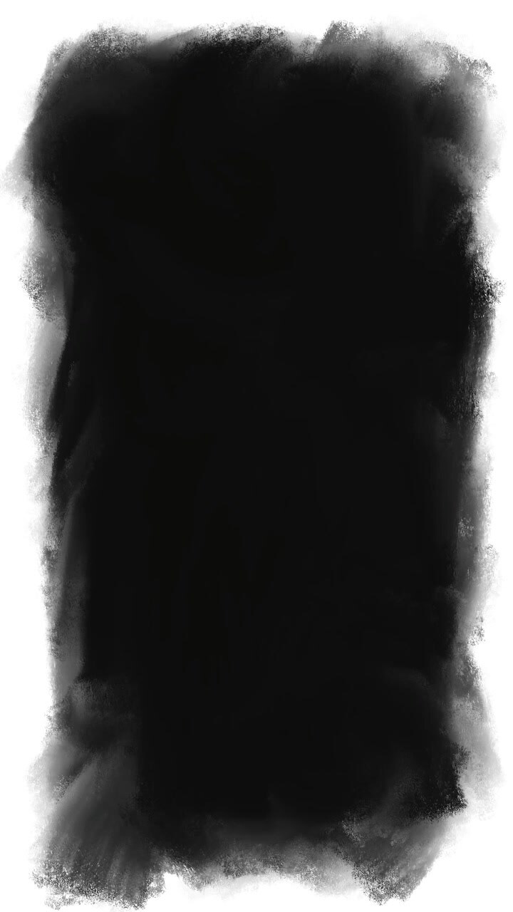 Texture astratta lavaggio inchiostro nero su sfondo bianco.