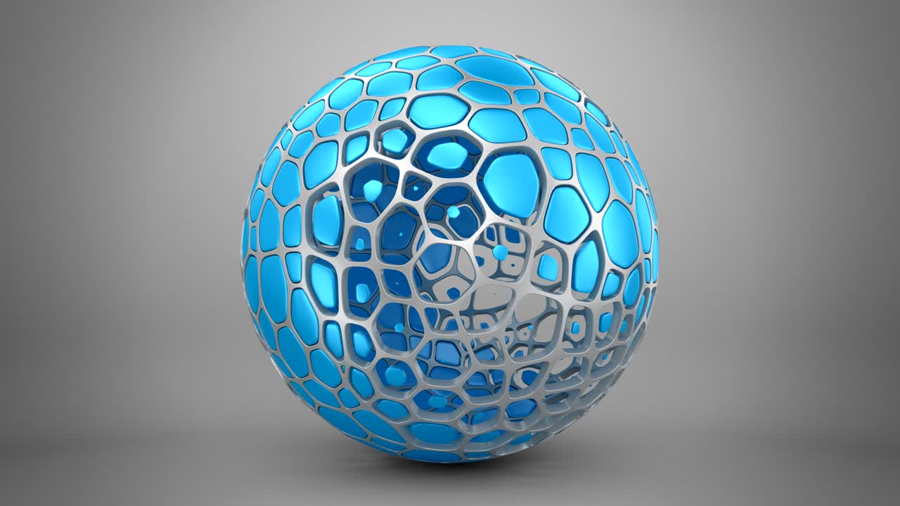 애니메이션 된 기하학적 모양