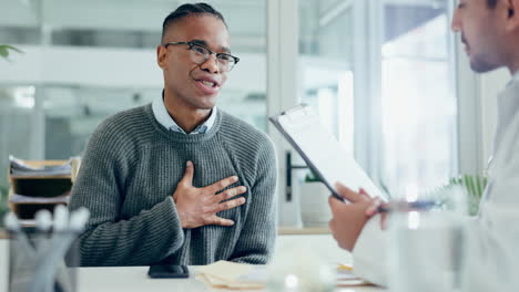 hospital, consultation and doctor with patient