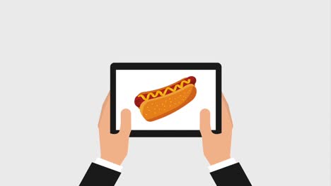 comida rápida en línea