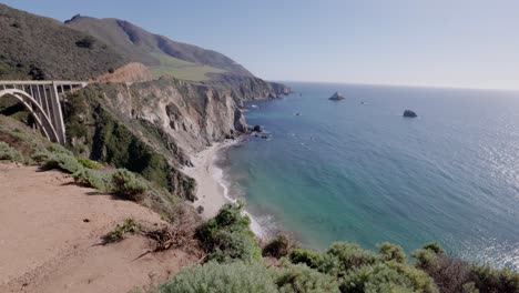 big sur coast with bixby bridge