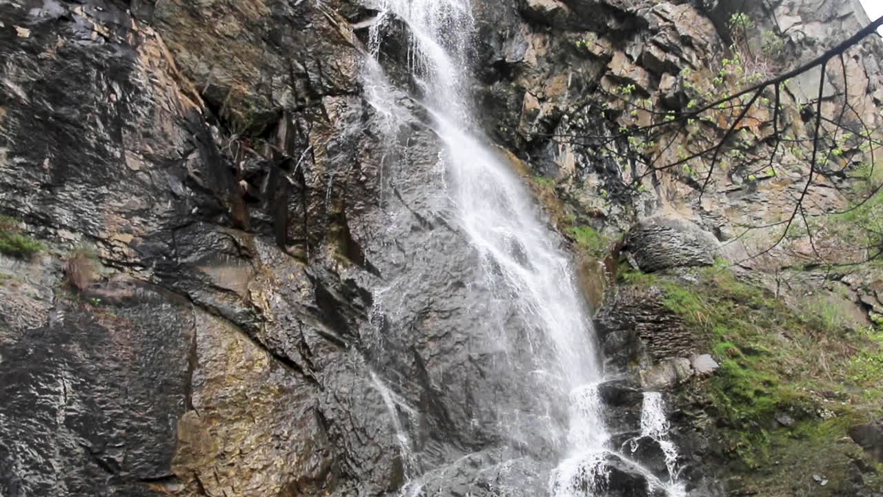 cataratas del velo de novia en dakota del sur, ee.uu.