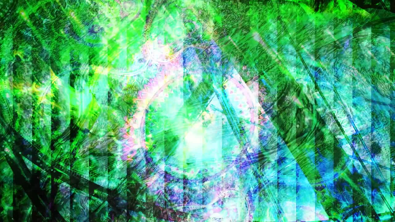 formas policromáticas giratorias y textura compleja - animación de fondo de movimiento de bucle sin costuras de 4k