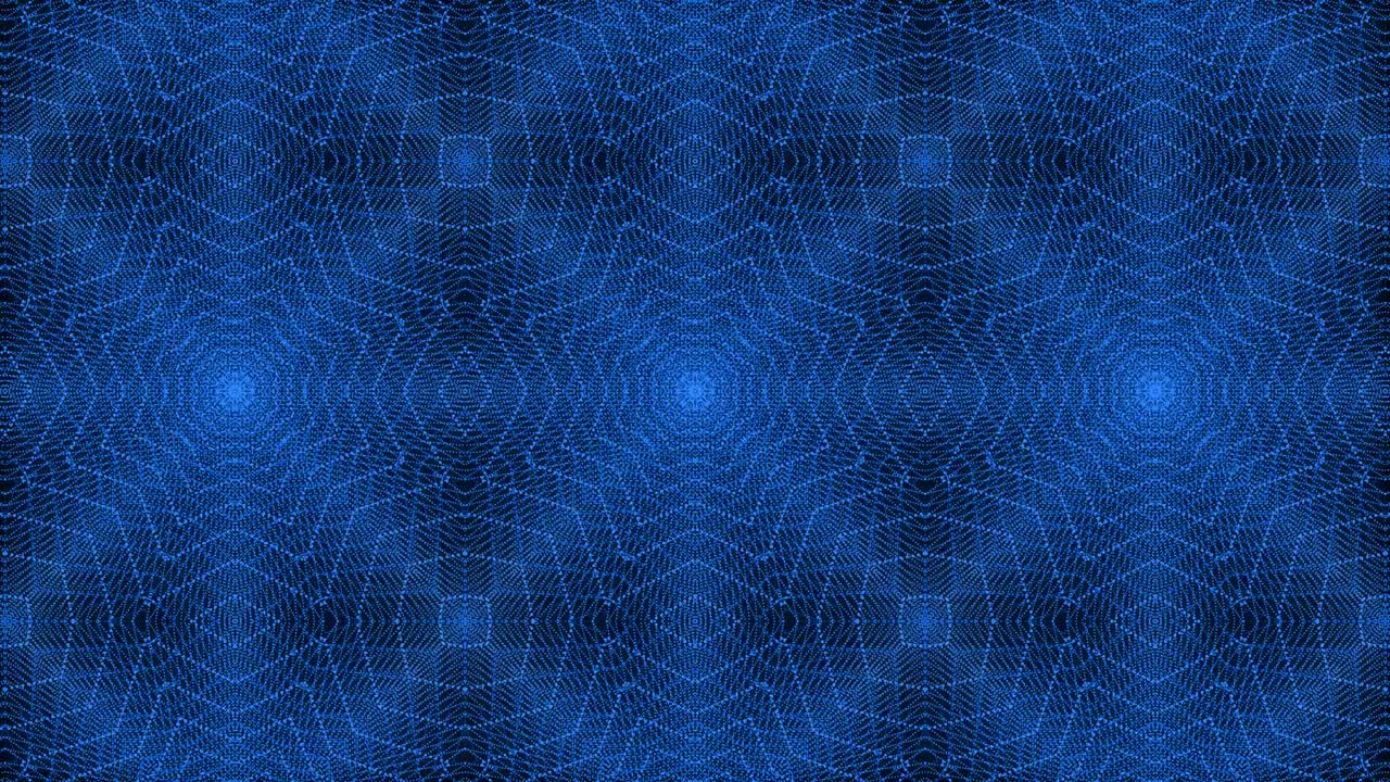 Blue color Pattern gothic design animation motion graphics