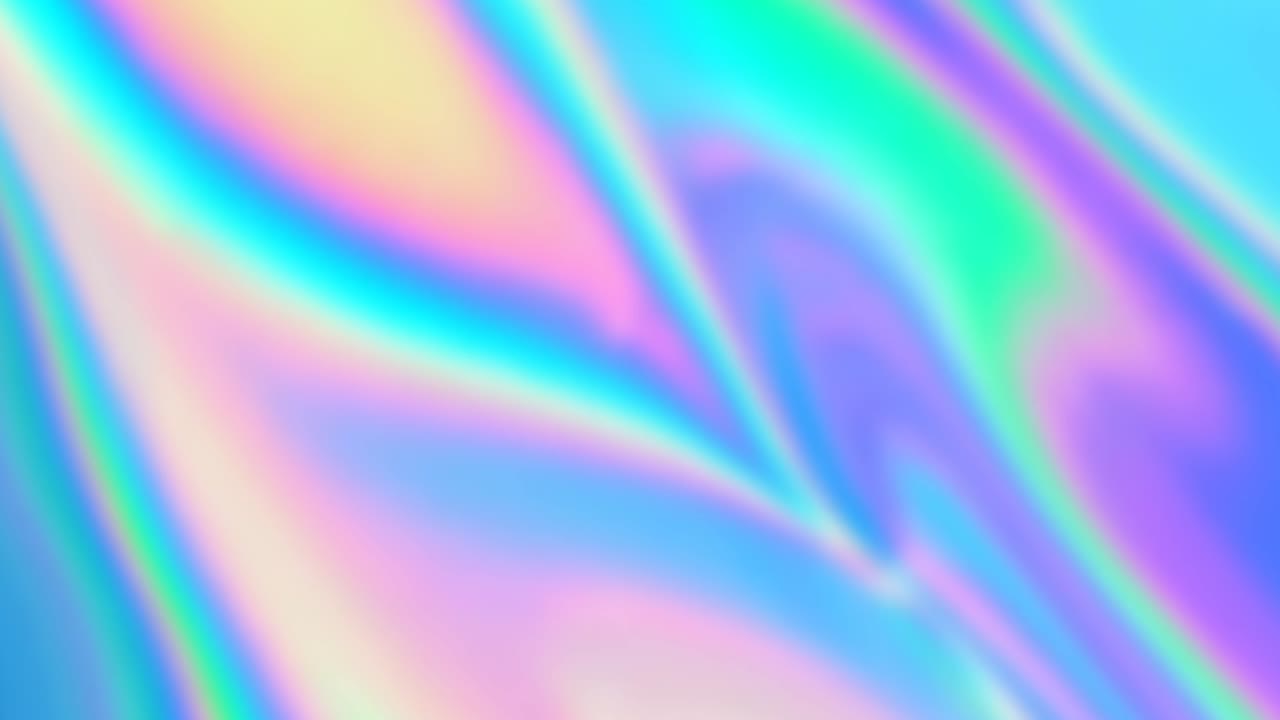 Premium stock video - Loop of holographic texture with neon and pastel ...