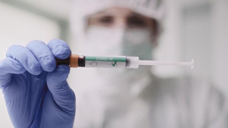 Video of negative result of coronavirus test