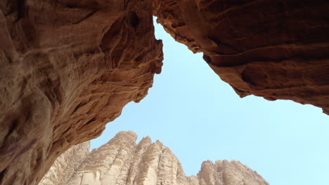 canyon view in a desert landscape