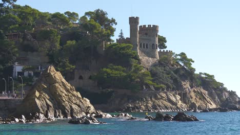 lloret de mar, costa brava, spain, catalunya beach