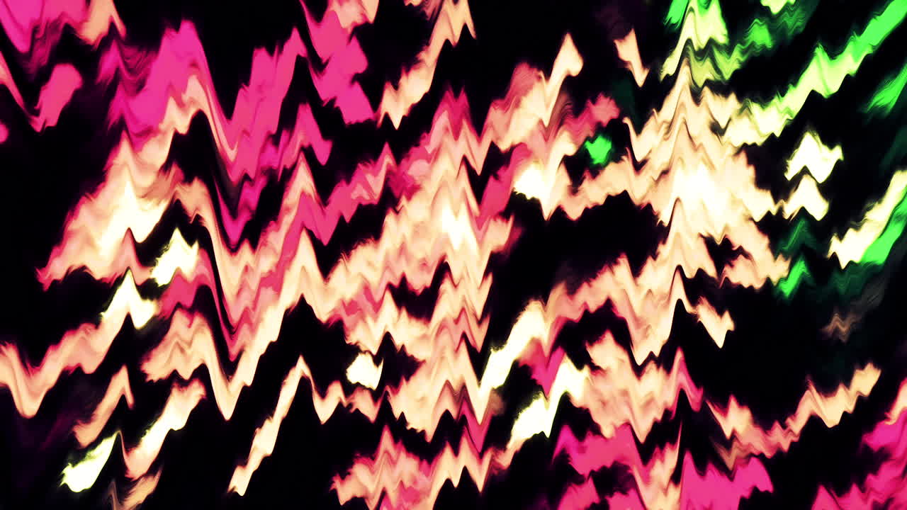 Abstract Colorful Zigzag Pattern