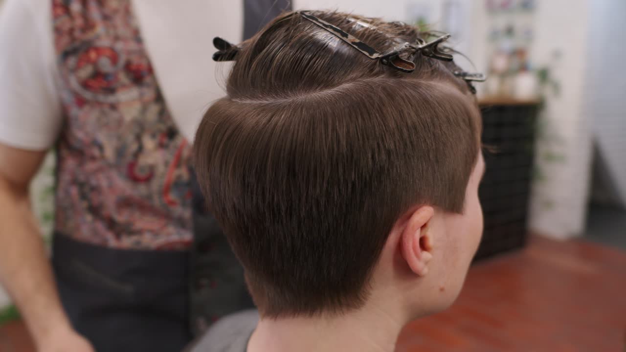 Haircut at a Hair Salon