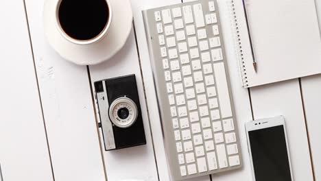 Gadgets-and-cup-of-coffee