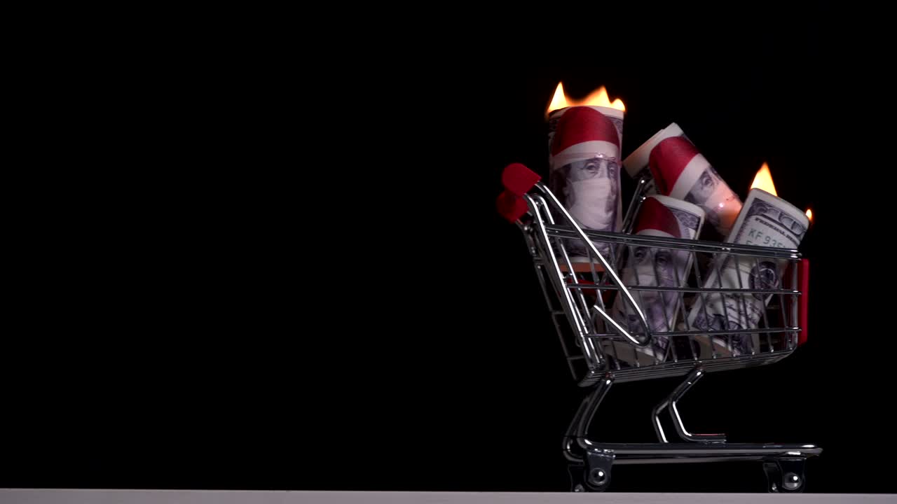 코로나19 팬데 기간 동안 세계 경제의 위기 - 고품질 4k 영상