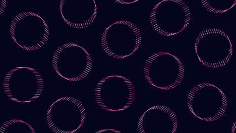 Circles-pattern-from-colorful-lines-on-black-gradient