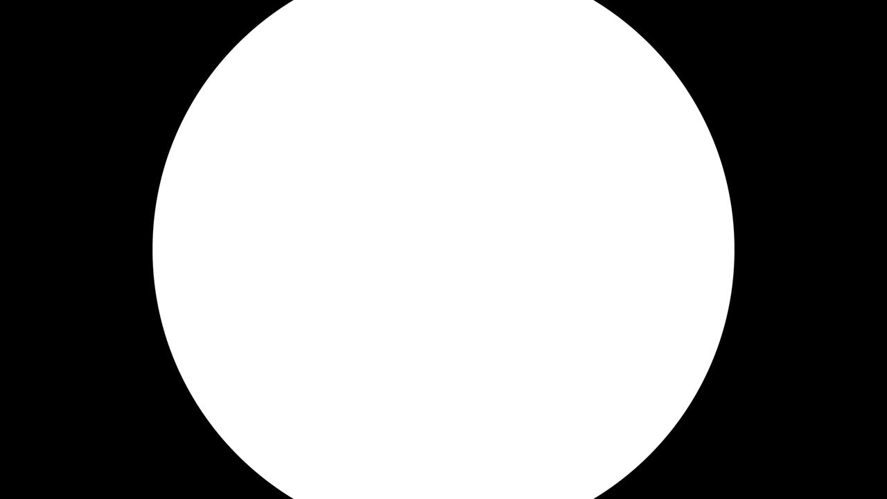 tres colores primarios de animación de mezcla de luz (fondo negro)