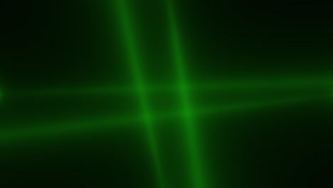 Glowing-green-spotlight-beams-on-black-gradient