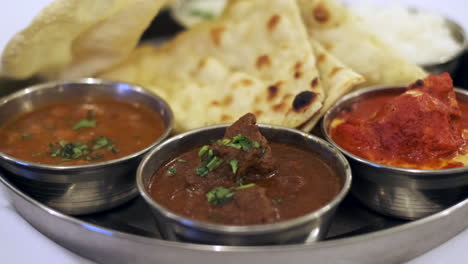 amazing closeup of a popular indian food mix dish