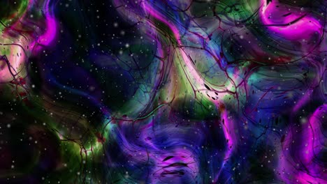 animación abstracta, fondo líquido, hermosa película de pintura digital, película de fondo abstracta. animación de gradiente holográfico.