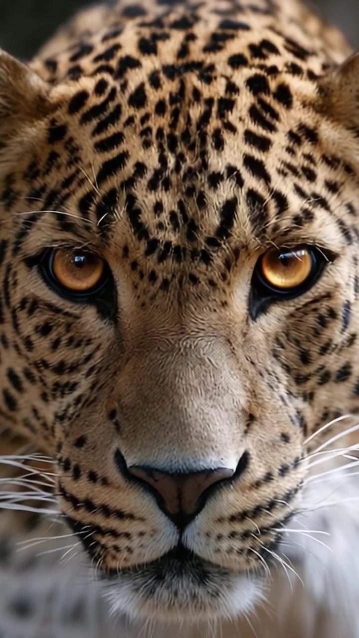 Büyüleyici Bir Leoparla Yakın Temas, Çarpıcı Özelliklerini ve Göz Kamaştırıcı Kürkünü Nefes Kesen Detaylarla Sergiliyor