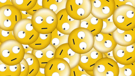 los emoticones están cayendo.