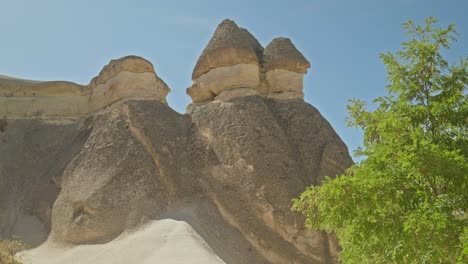 beautiful natural rock formations fairy chimneys cappadocia