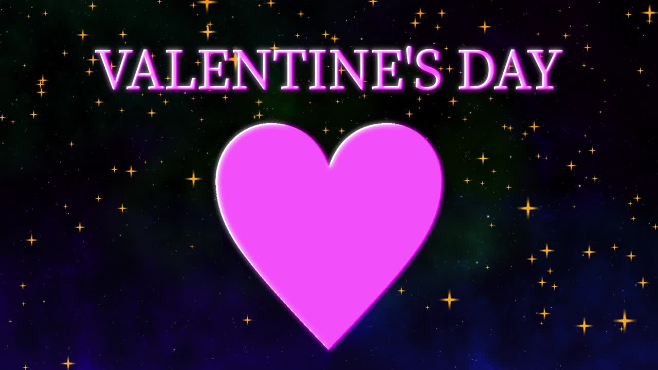 mensaje de valentín texto animación gráficos de movimiento