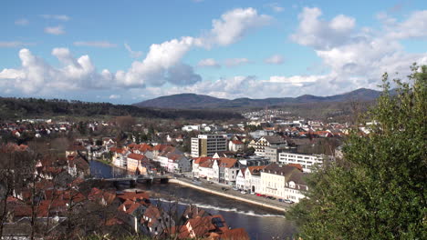 Timelapse-Gernsbach-In-Baden-württemberg-Germany