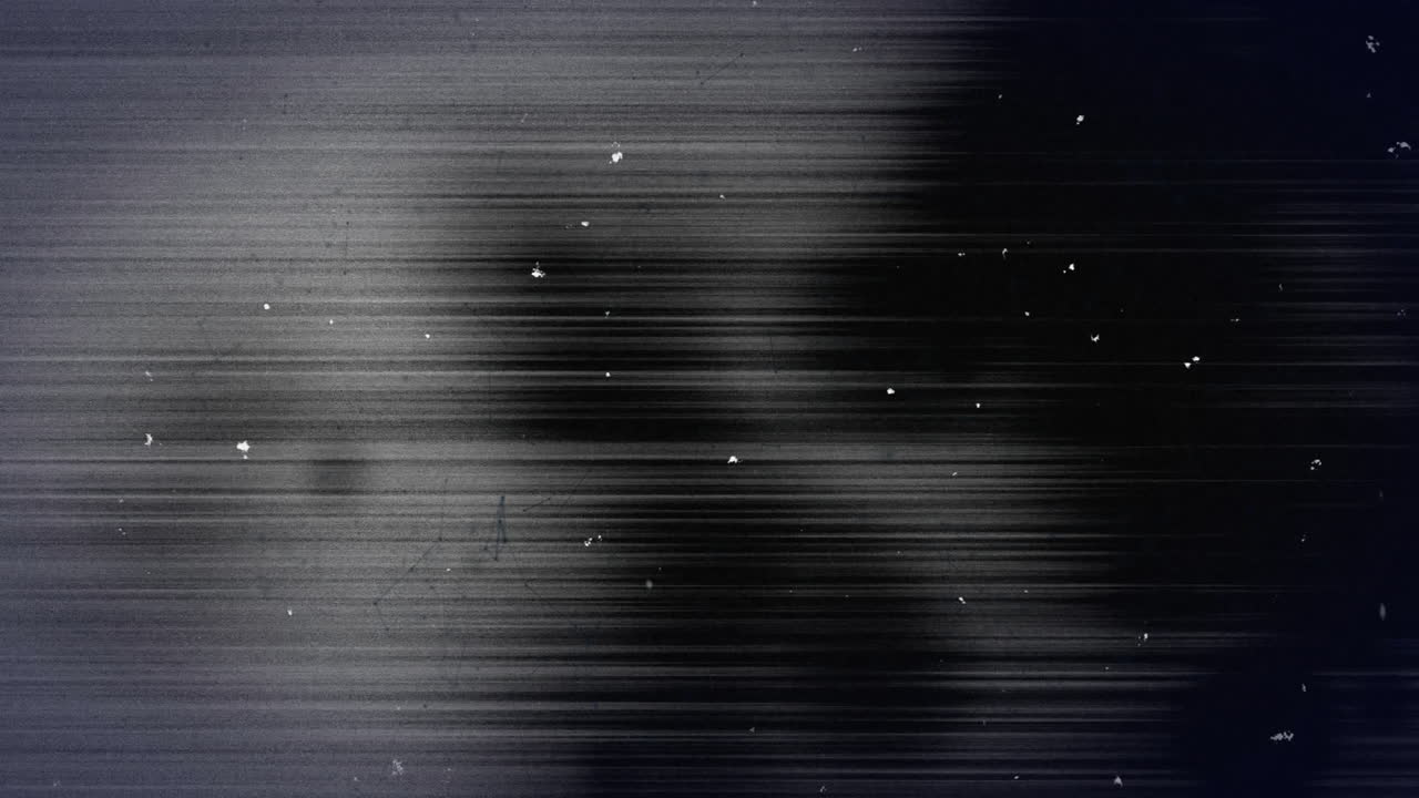 Animation of dynamic lines and particles in green and black digital network