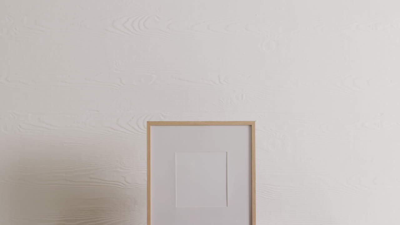 ⁇  배경 과  ⁇  벽 에 복사 공간 이 있는 나무 프레임