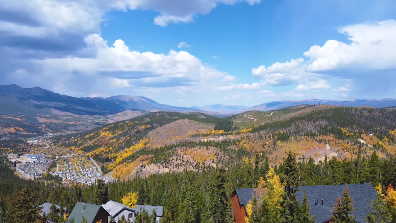 Cores de outono em Breckenridge, Colorado