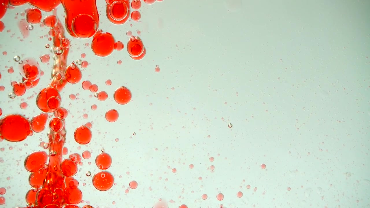 Background from bubbles. Motion of bubbles.