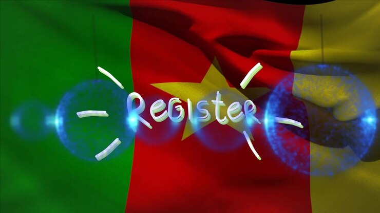 Animaatio kuplista ja rekisteristä Senegalin lipun päällä.