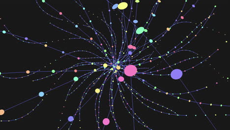 Verbundenes-3D-Netzwerk-Aus-Kreisen,-Die-Knoten-Und-Verbindungen-Darstellen