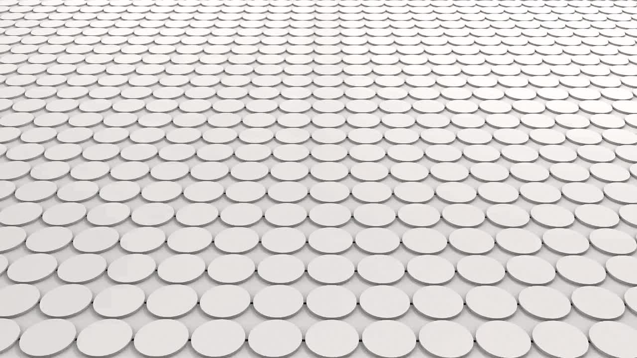 formas circulares explotando la transición de 4k. con el canal alfa