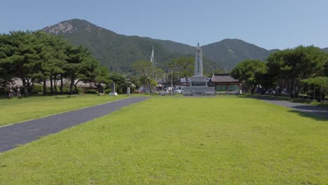 Gedenkpark-Und-Gedenkstätte-Für-Die-Unabhängigkeitsbewegung,-Volksdorf-Naganeupseong