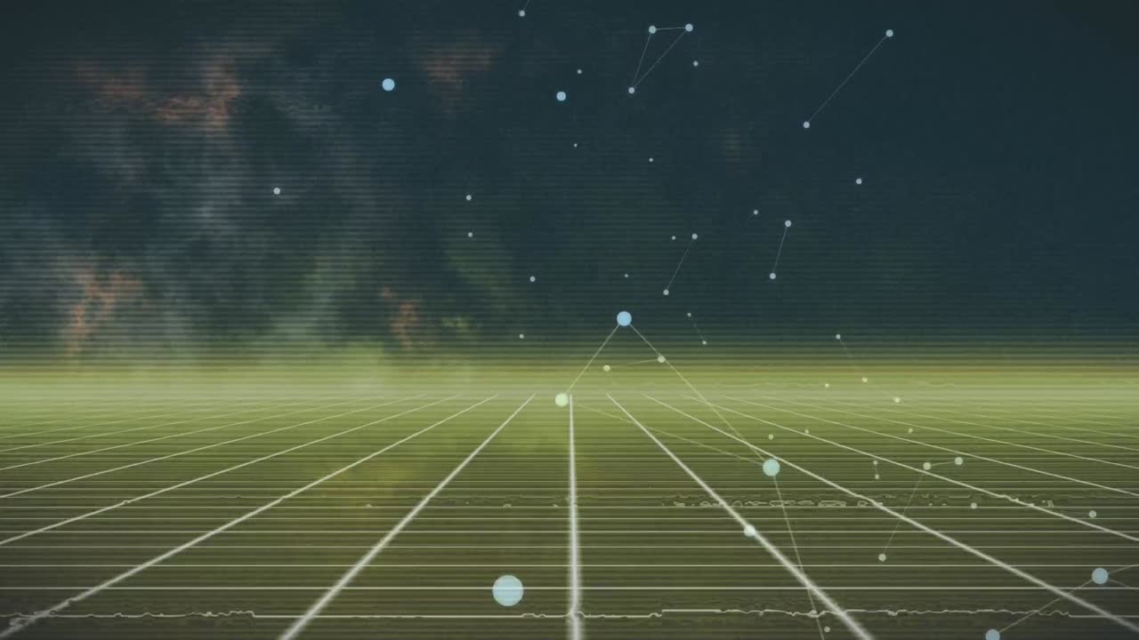 구름 위에서 움직이는 모양의 애니메이션