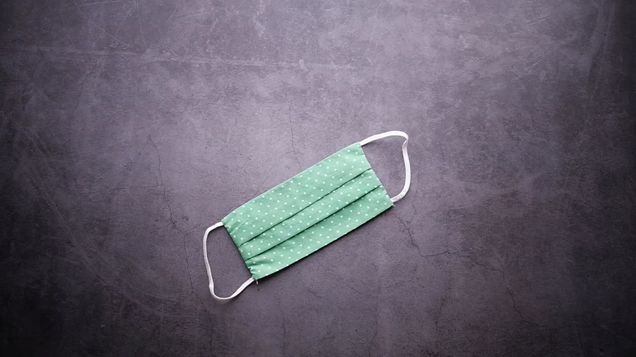 Two Different Patterned Cloth Face Masks