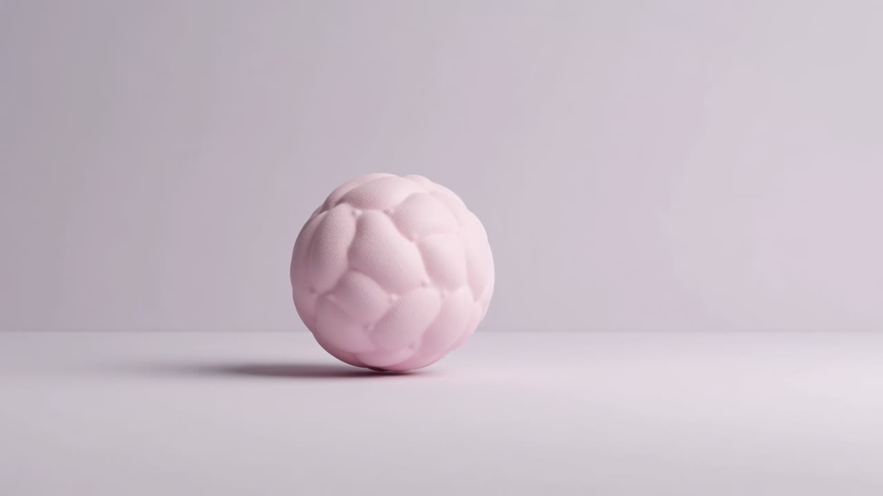 A pink sphere