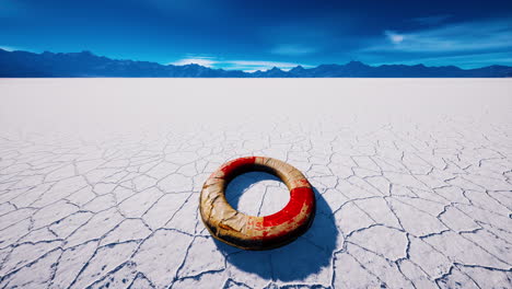 very-old-abandoned-Grungy-Lifebuoy