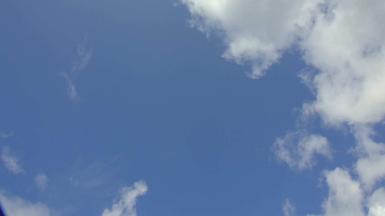 Wide Tilting down shot of the Airlie tower on top of Tulloch Hill